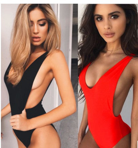 Backless Monokini One Piece Swimsuit