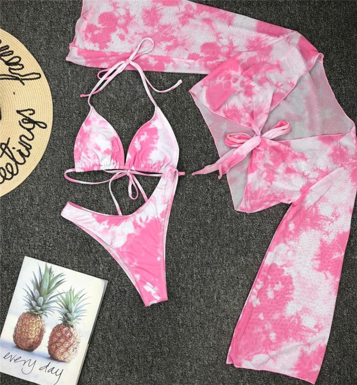 Long Sleeve Three piece Swimwear