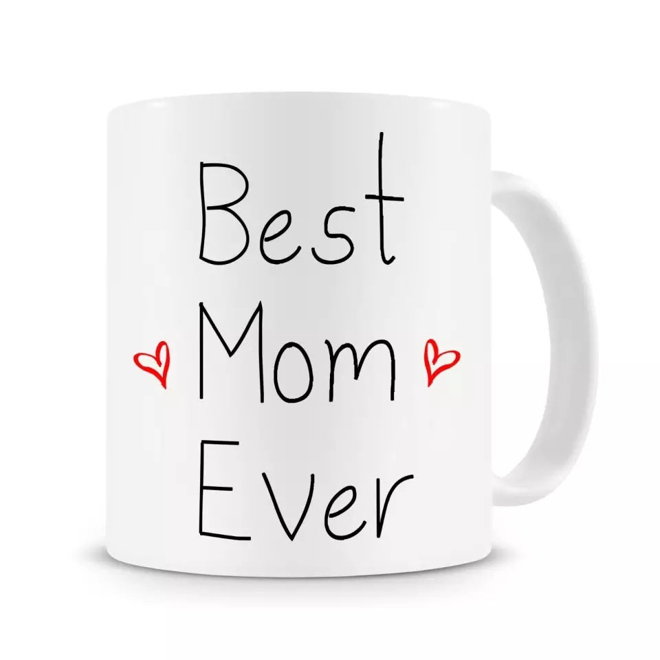 Creative Best Mom Ever Love Mother Mother's Day Ceramic Coffee Mug