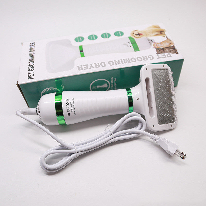 2 in 1 Pet Drying Brush / Hair Dryer Comb