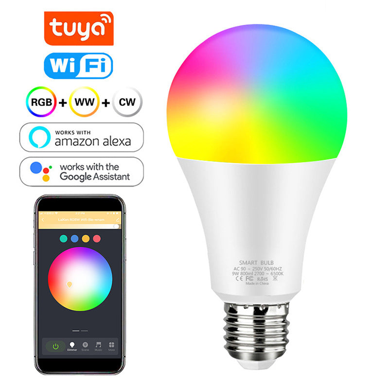 WiFi Smart Bulb Color (Voice Control)