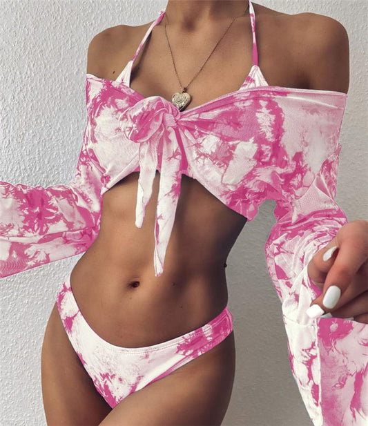 Long Sleeve Three piece Swimwear