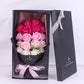 Birthday Gift Bundle Gift Box Creative Mother's Day Cross-border Gift Soap 18 Bouquet Soap Rose Flower