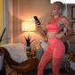 Mesh Breathable Sports Suit
