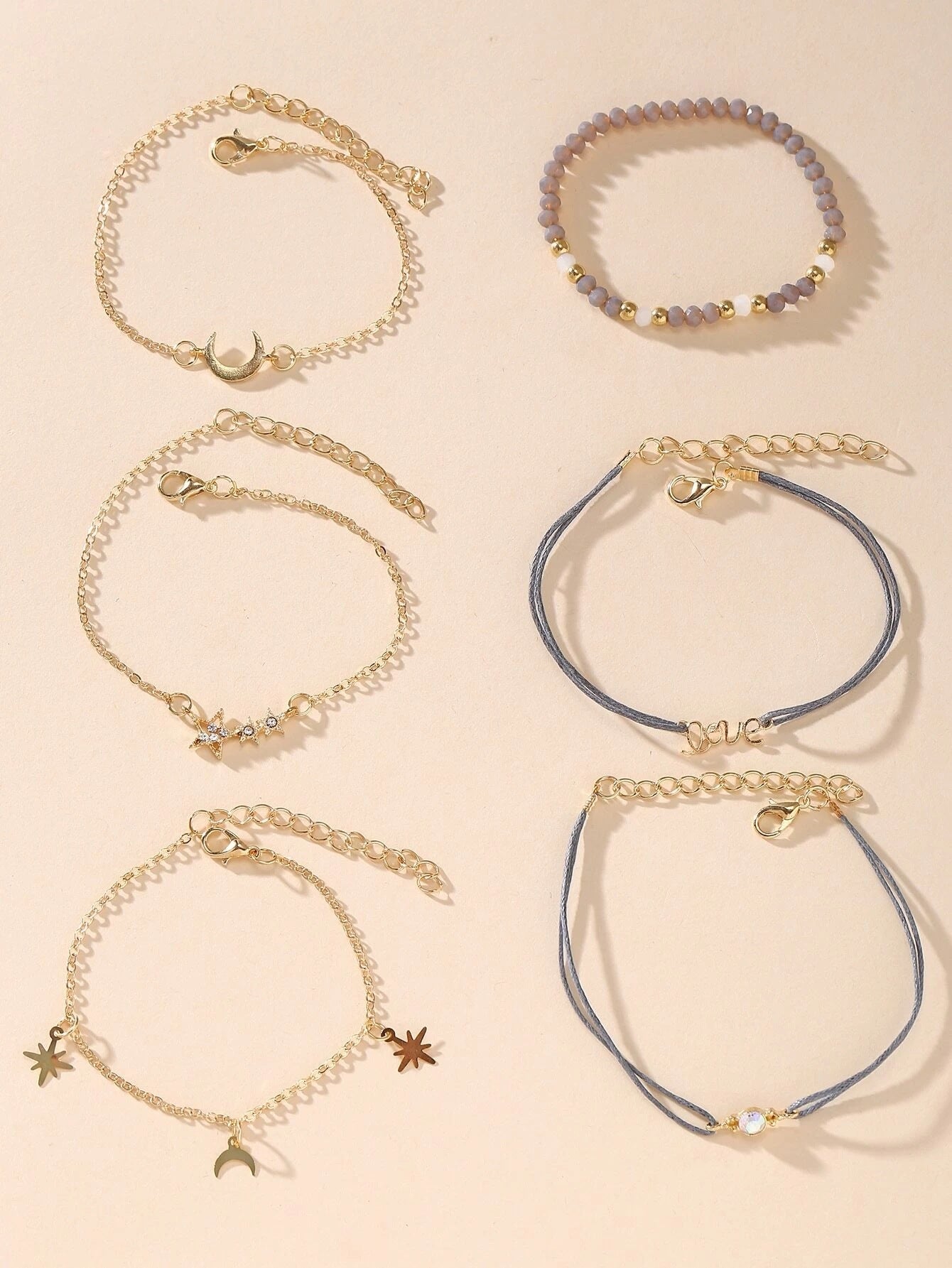 Handmade Multi-layer Five-pointed Star Bracelet